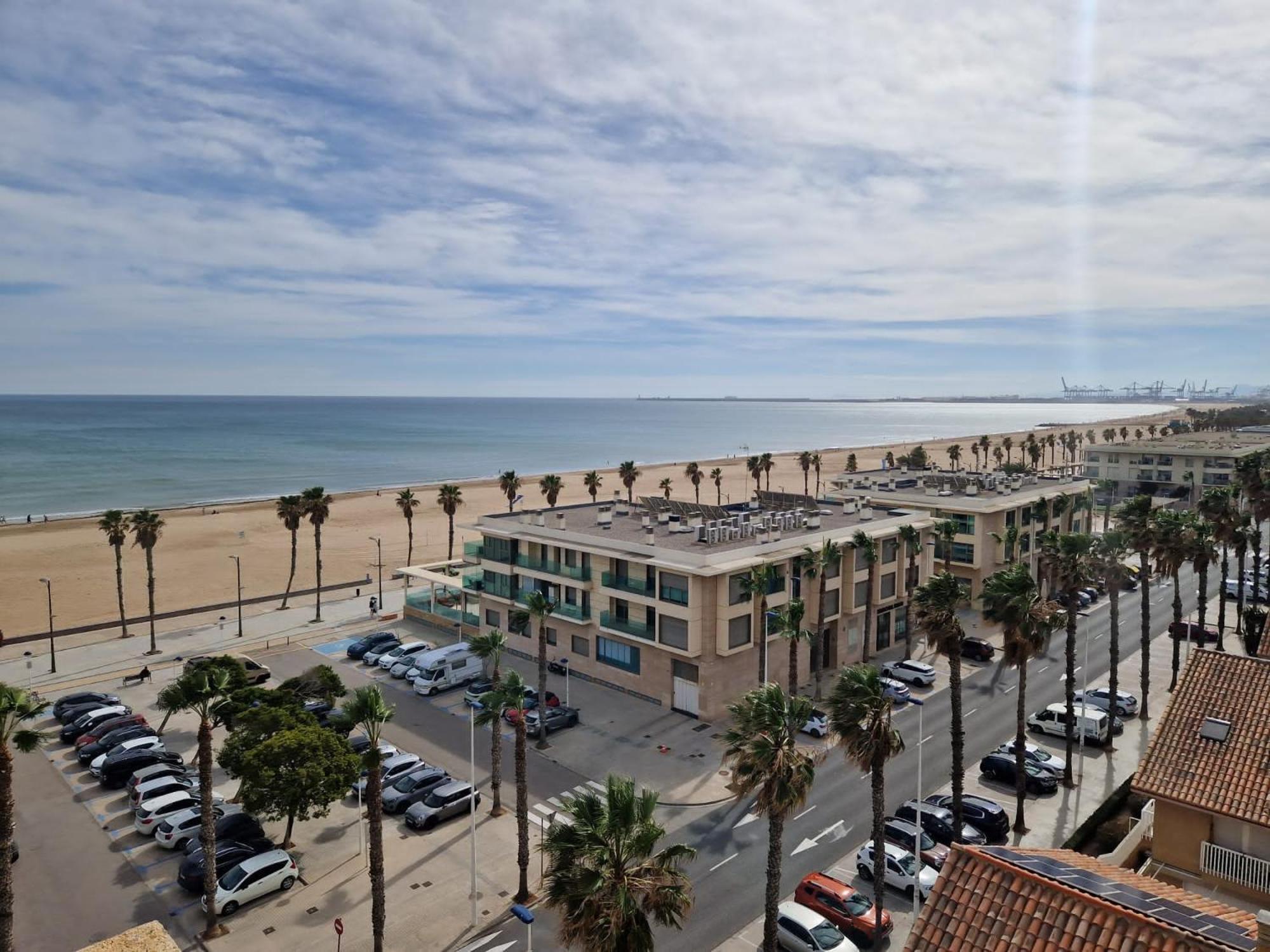 Apartamento Primera Linea De Playa Patacona Валенсія Екстер'єр фото