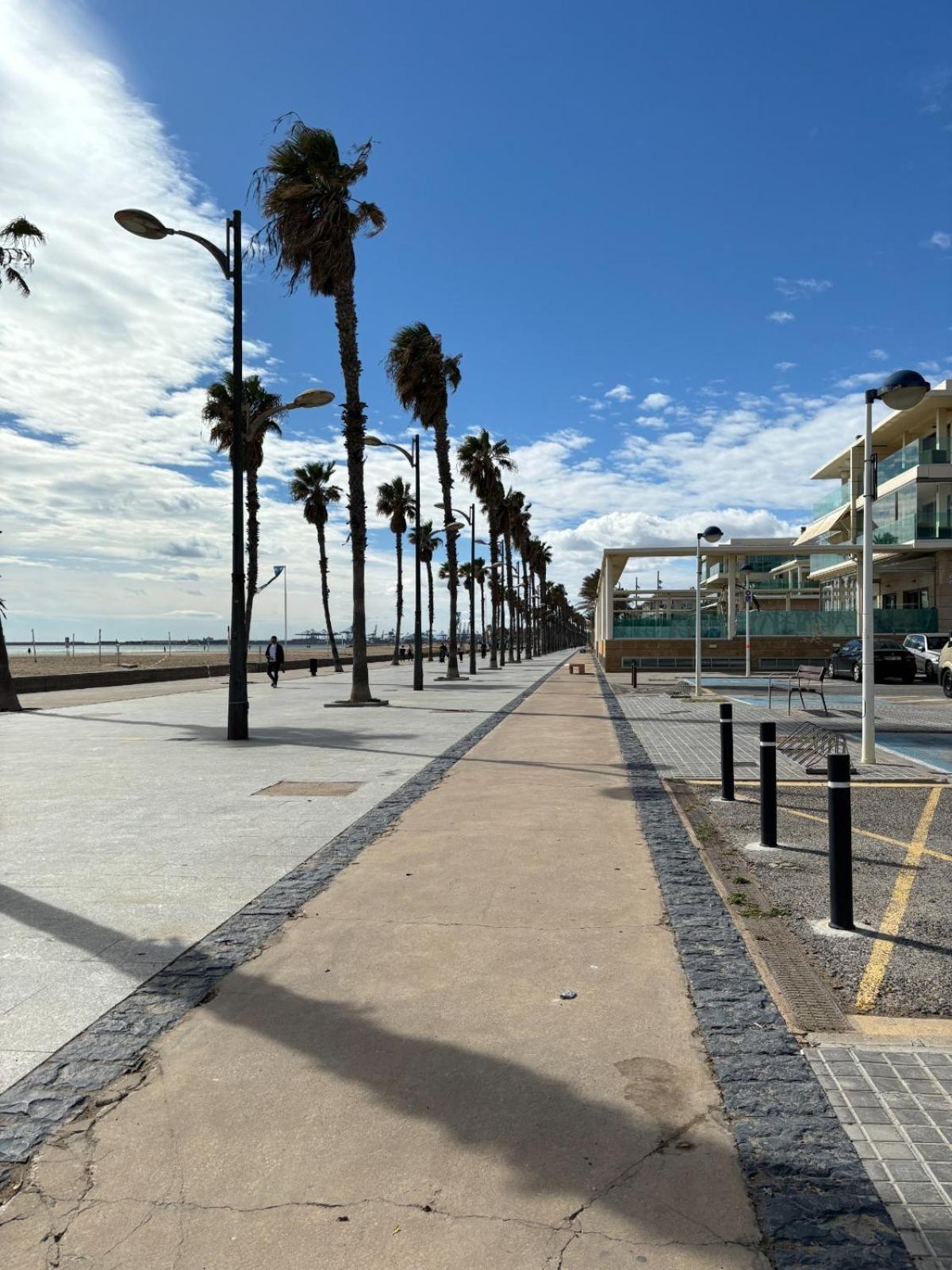 Apartamento Primera Linea De Playa Patacona Валенсія Екстер'єр фото