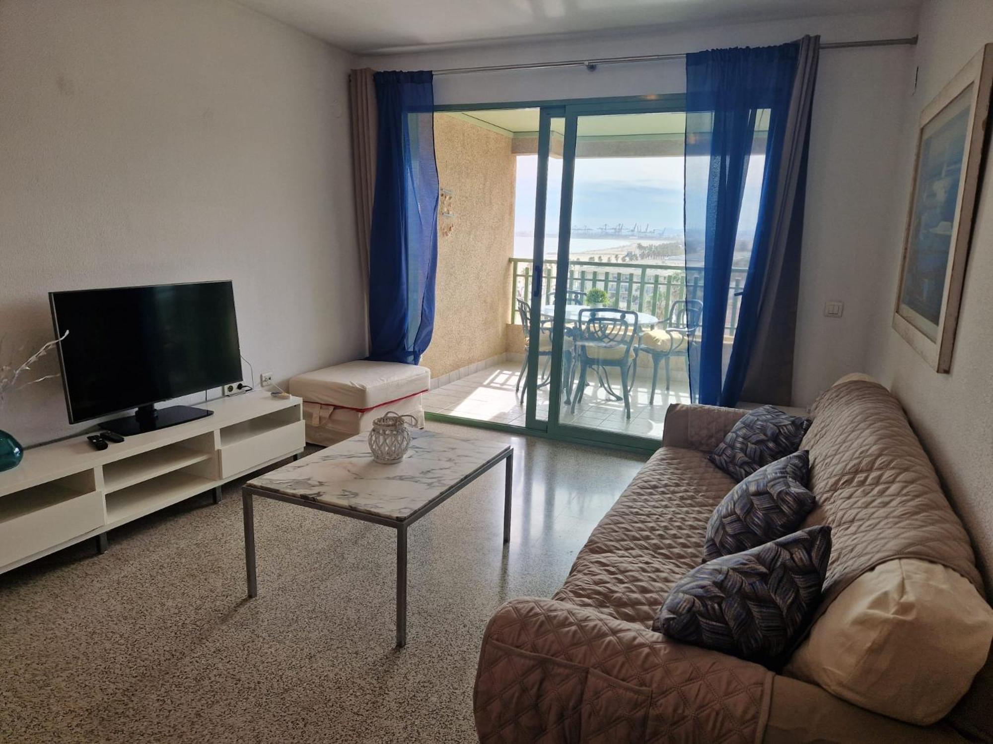 Apartamento Primera Linea De Playa Patacona Валенсія Екстер'єр фото